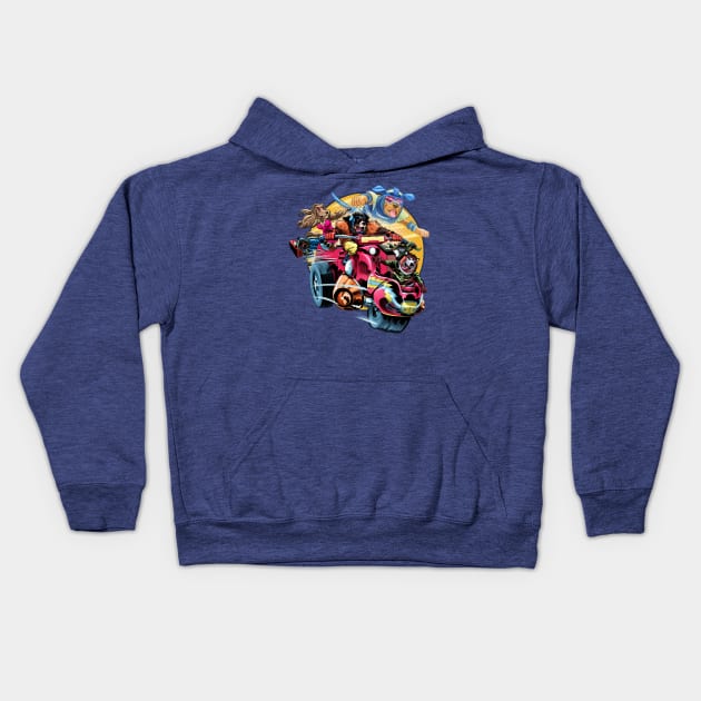 Forever Puppers! Kids Hoodie by ThirteenthFloor